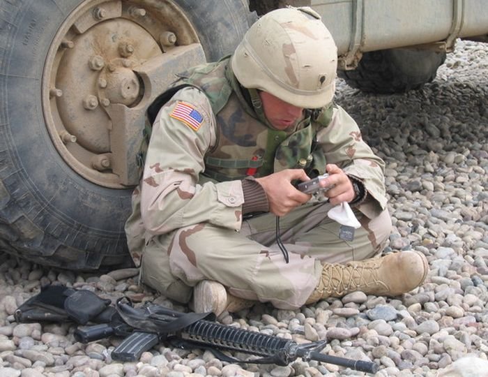  Война в Ираке глазами американского солдата (28 фото)