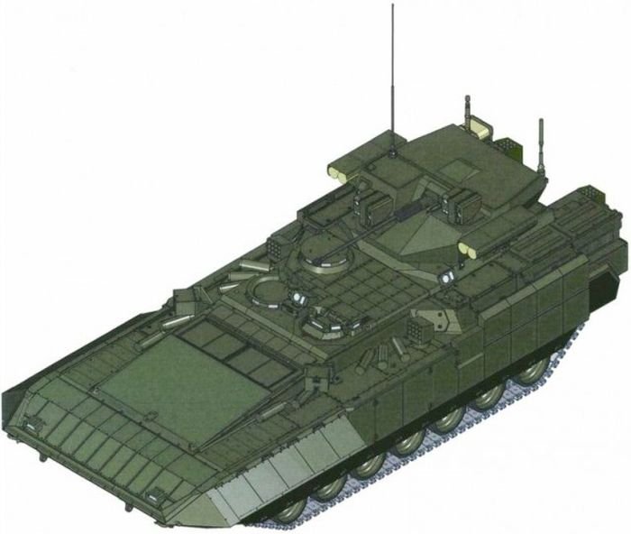  Танк Т-14 «Армата» и БМП Т–15: вид изнутри (14 фото)