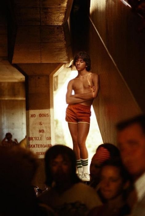 Мода на мужские шорты в 70-е годы (20 фото)