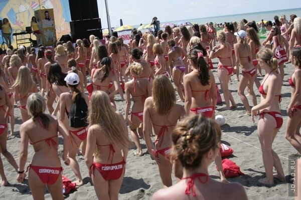 Конкурс бикини в Сочи