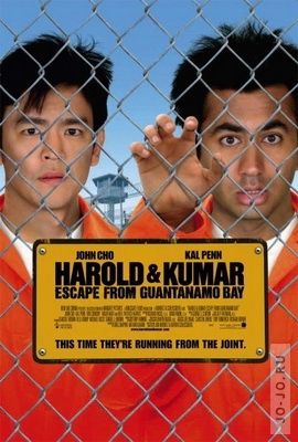 Гарольд и Кумар 2: Побег из Гуантанамо / Harold & Kumar Escape from Guantanamo Bay (2008) DVDRip