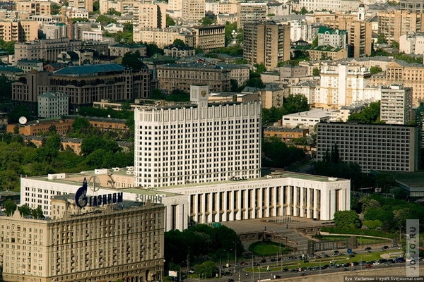 Фотографии Москвы с крыши Города Столиц
