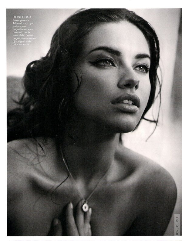 Adriana Lima в журнале Vogue (Июнь 2010 / Spain)