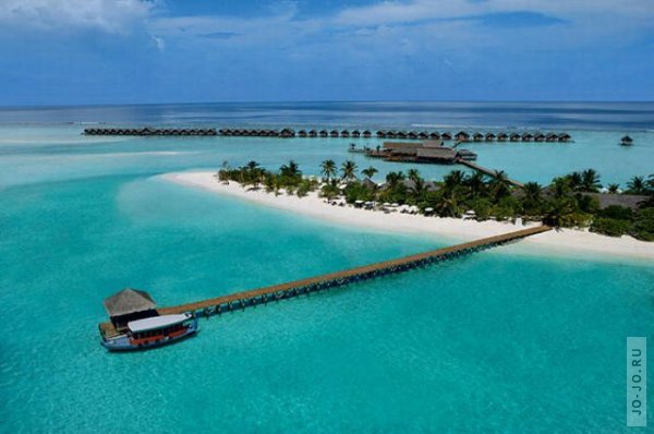 Райский уголок на Мальдивах