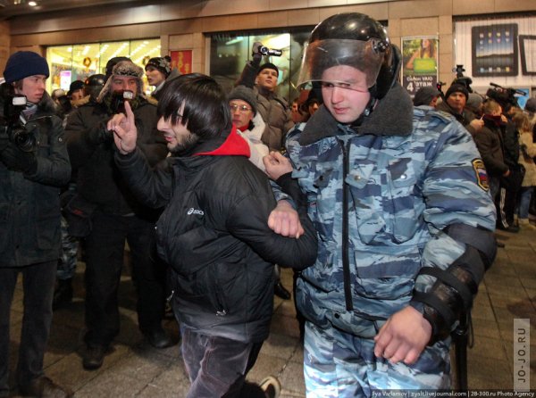 Беспорядки в Москве 15 Декабря