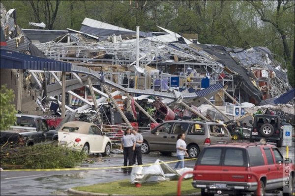 Северная Каролина после урагана 