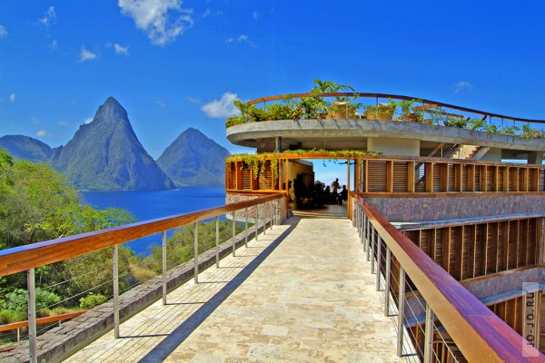 Отель Jade Mountain в Карибском море