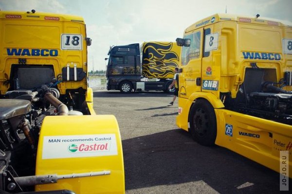 Фотоотчет с выступления Truck Race Team Allgauer в Петербурге