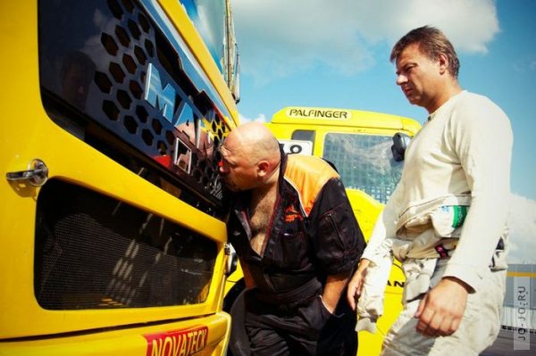 Фотоотчет с выступления Truck Race Team Allgauer в Петербурге