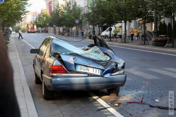 Борьба с нарушителями парковки в Вильнюсе