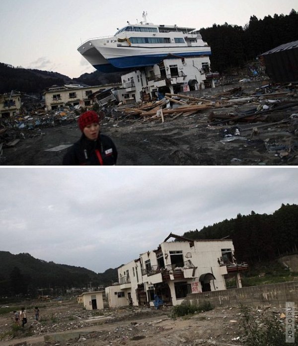 Япония восстанавливается после землетрясения