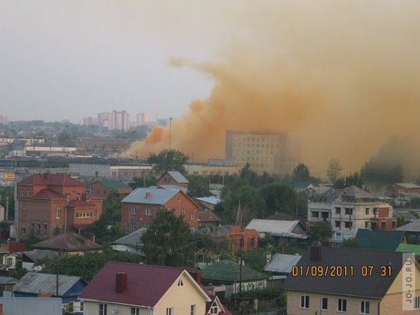 Утечка брома в Челябинске