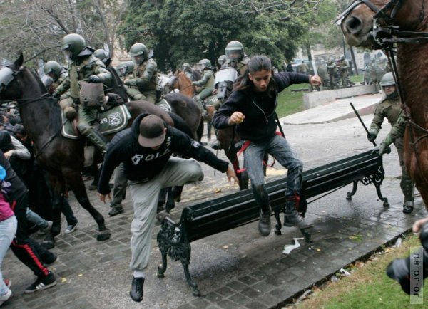 Студенческие протесты в Чили