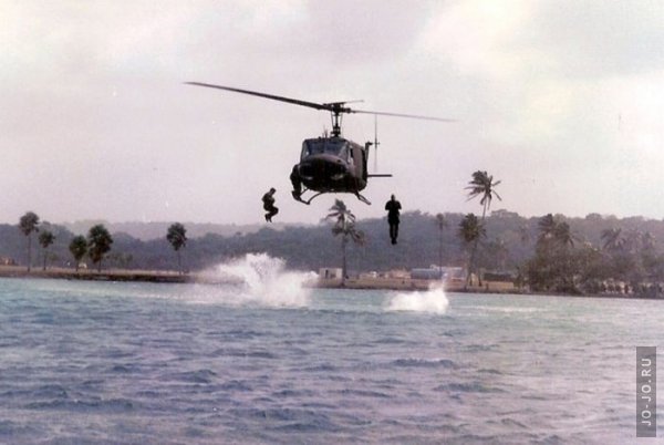 Прыжки с вертолета