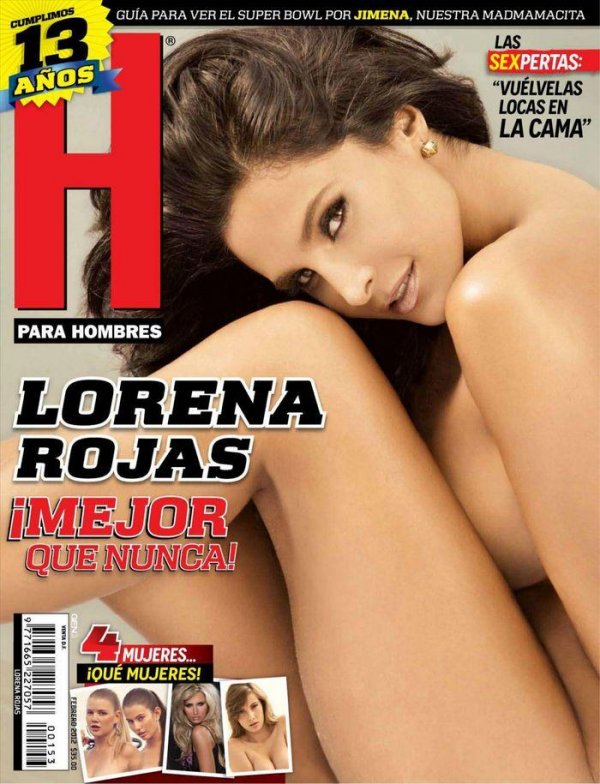 Lorena Rojas - H para Hombres February 2012 Mexico