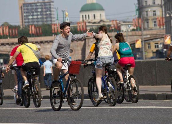Велопарад в Москве