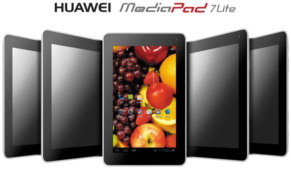Huawei представила планшет MediaPad 7 Lite