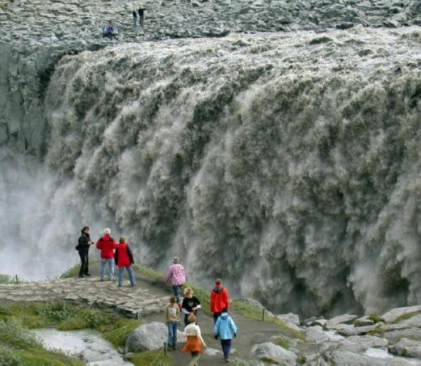 Деттифосс - самый мощный водопад в Европе