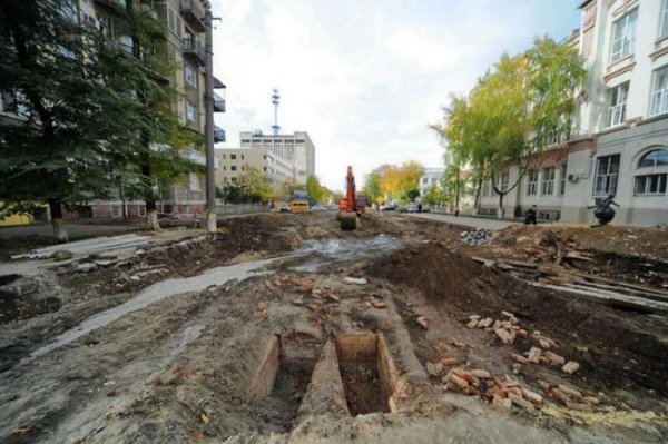 Неожиданная находка при строительстве дороги в Ростове-на-Дону