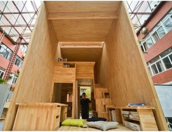 Креативный китайский проект крошечного жилого дома