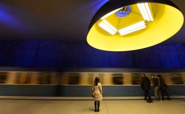 Красивые станции метро в Европе