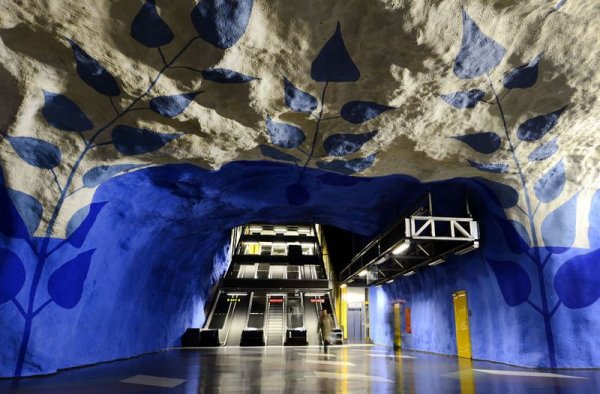 Красивые станции метро в Европе