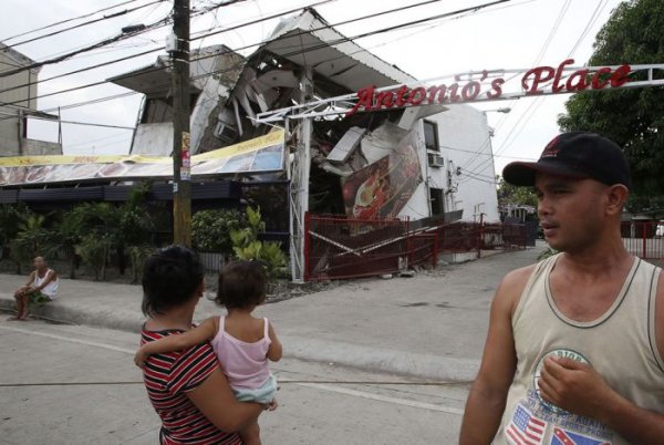 Землетрясение на Филиппинах