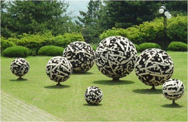 Идеальные геометрические скульптуры из дерева от Lee Jae-Hyo
