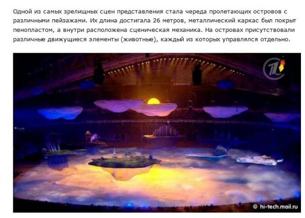 Интересные факты об открытии Олимпиады 2014 в Сочи