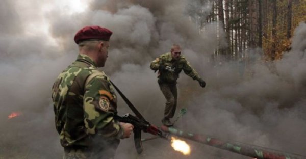 Как тренируются бойцы спецвойск МВД Беларуси