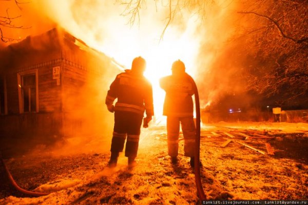 Тяжелый труд пожарных в российской глубинке