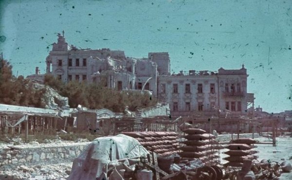 Архивные снимки Крыма времен Великой Отечественной войны