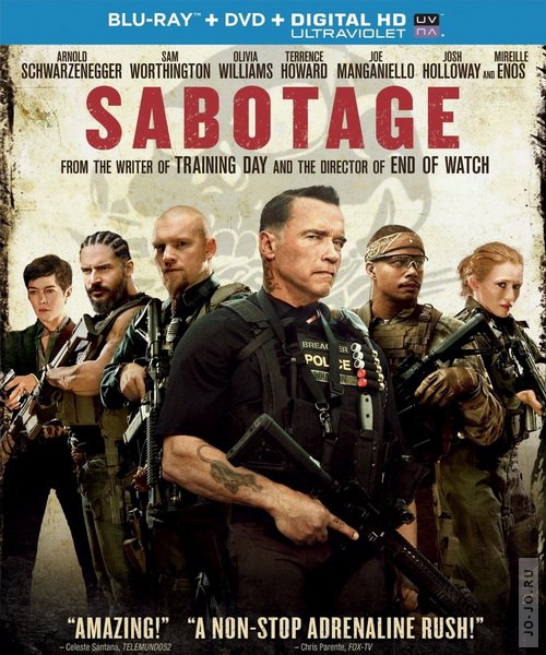 Саботаж / Sabotage (2014) HDRip