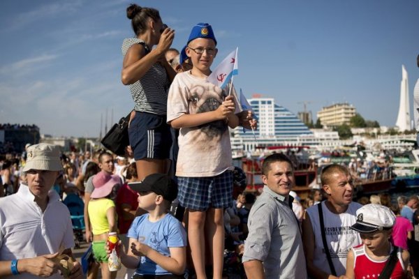 Празднование Дня Военно-Морского Флота в Севастополе