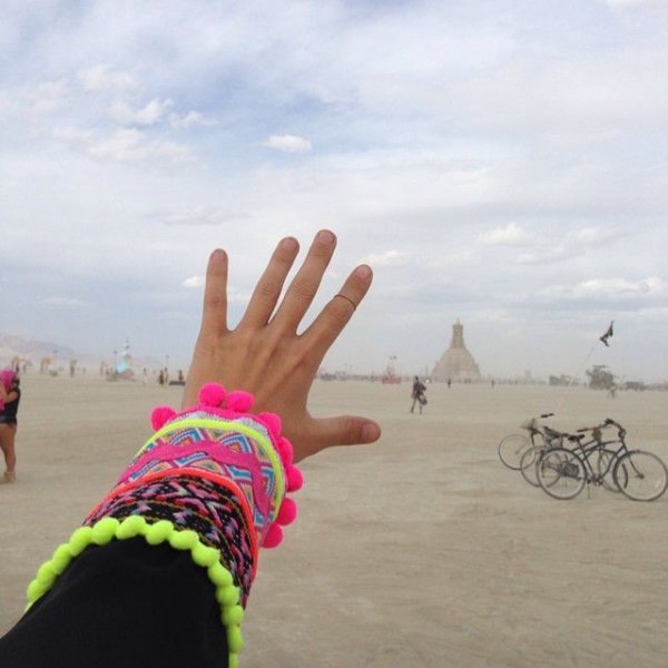 Закрытие фестиваля "Burning Man 2014" в Неваде