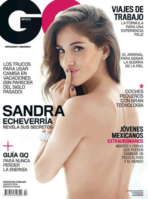 Sandra Echeverria - GQ Magazine August 2014 Mexico