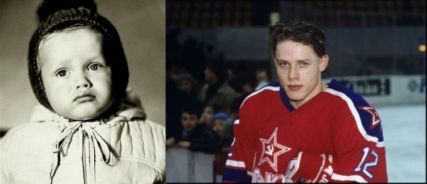 Фотографии российских спортсменов в детстве и молодости