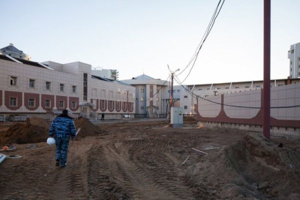 Фоторепортаж с места строительства новых «Крестов»