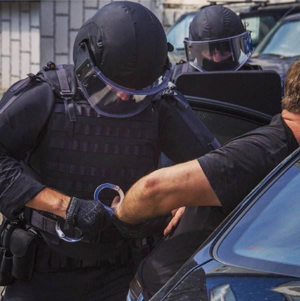 Фотографии из Instagram российской полиции