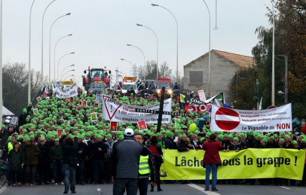 День протеста французских фермеров
