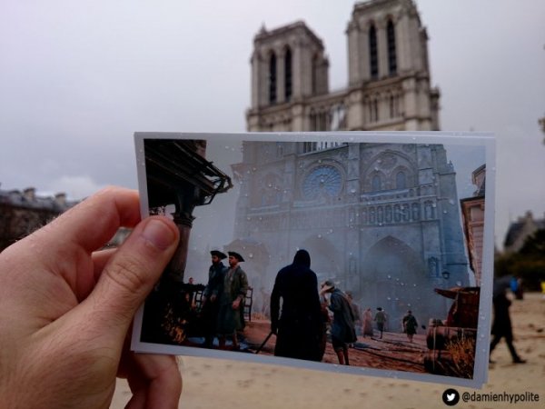 Париж глазами героя игры Assassin's Creed Unity