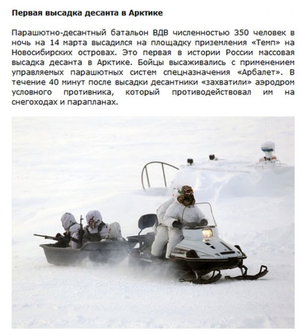 Топ-10 успехов Вооруженных Сил России в 2014 году