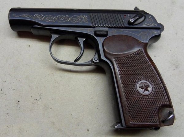 Эксклюзивный наградной пистолет ПМ-К (пистолет Макарова с индексом «К»)