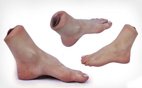Новая секс-игрушка для мужчин, которые тащатся по женским ступням