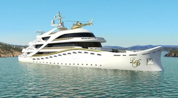 Роскошная яхта для женщин-миллионеров от Лидии Берсани