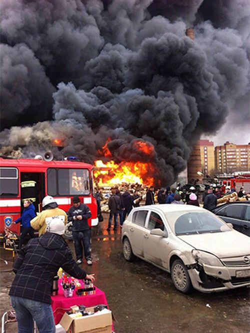 В результате пожара в казанском ТЦ «Адмирал» погибли и пострадали люди