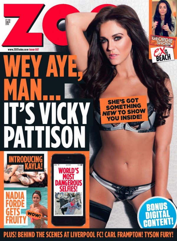 Vicky Pattison - ZOO 27 February 2015 UK