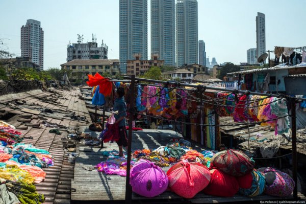 Дхоби-Гхат – район прачек в Мумбаи