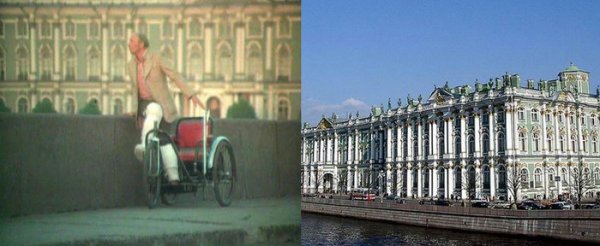 «Невероятные приключения итальянцев в России»: сравнение архитектуры