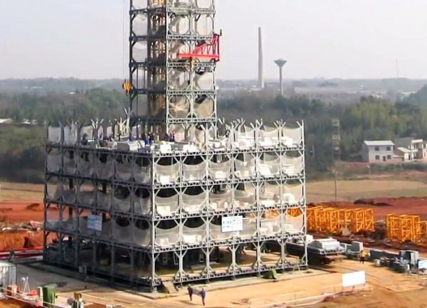 В течение 19 дней китайцы построили 57-этажный небоскреб